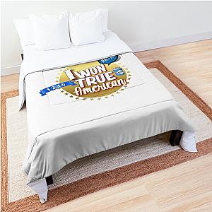 New girl true American  Comforter