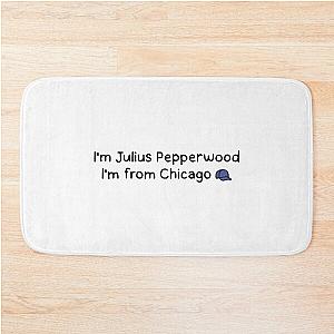 Julius Pepperwood - Nick Miller - New Girl - Chicago Bath Mat