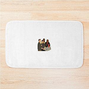 New Girl Nick, Schmidt, Winston, Coach Bath Mat