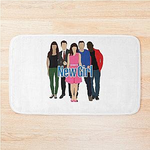 Lover Gifts New Girl Cast Gift For Movie Fans Bath Mat