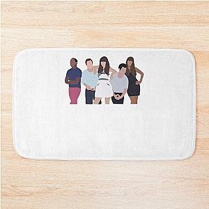 Music Vintage Retro New Girl Sticker Love You Fans Bath Mat