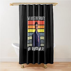 Schmidt new girl Shower Curtain