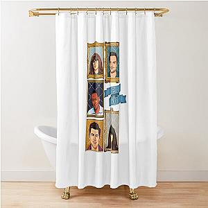 New girl  Shower Curtain