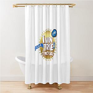 New girl true American  Shower Curtain