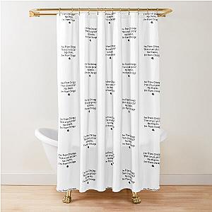 Julius Pepperwood - Nick Miller - New Girl Shower Curtain