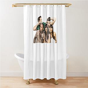 Retro Vintage New Girl Love You Shower Curtain