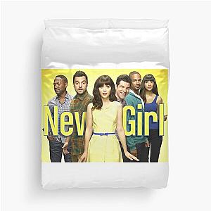 new girl  Duvet Cover