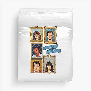 New girl  Duvet Cover