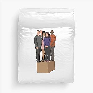 New Girl  Duvet Cover