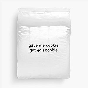 Gave me Cookie. Nick Miller. New Girl Duvet Cover