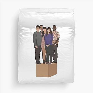 Funny Gift New Girl Cute Gifts Duvet Cover