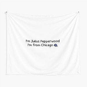 Julius Pepperwood - Nick Miller - New Girl - Chicago Tapestry