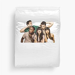 Retro Vintage New Girl Love You Duvet Cover