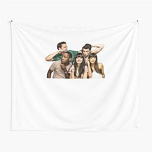 Retro Vintage New Girl Love You Tapestry