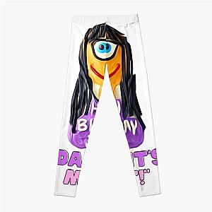 For Men Women New Girl Quote Awesome For Music Fan Leggings