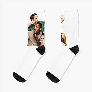 Retro Vintage New Girl Love You Socks