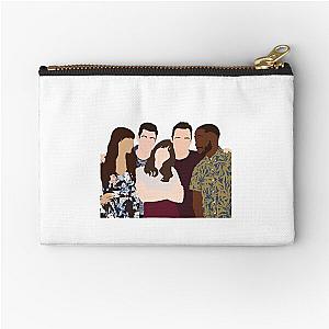 New Girl Cast Zipper Pouch