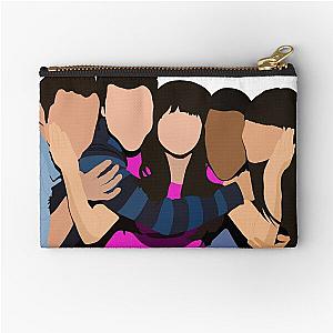 New Girl Cast Zipper Pouch