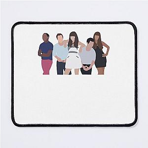 Music Vintage Retro New Girl Sticker Love You Fans Mouse Pad