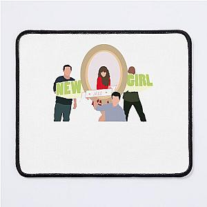 Funny Man New Girl Intro Awesome For Music Fans Mouse Pad