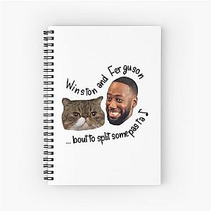 New Girl Winston and Ferguson Spiral Notebook