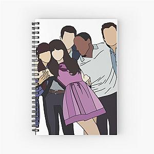 New Girl cast Spiral Notebook