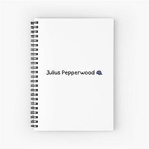 of Julius Pepperwood - Nick Miller - Chicago - New Girl Spiral Notebook