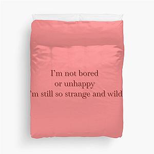 Chemtrails Over the Country Club lana del rey lyrics  Duvet Cover