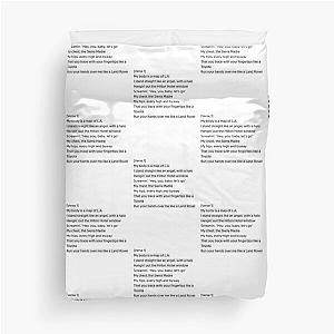 Lana del Rey - Blue Banisters lyrics  Duvet Cover