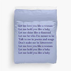 lana del rey let me love you like a woman cocc  Duvet Cover