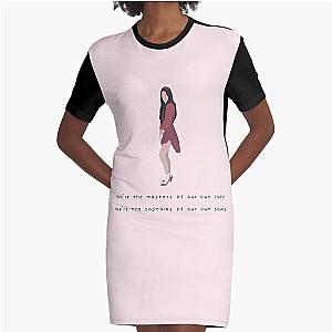 Lana Del Rey - We're the Masters Of Our Own Fate Graphic T-Shirt Dress