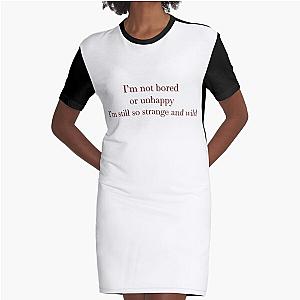 Chemtrails Over the Country Club lana del rey lyricsActive  Graphic T-Shirt Dress