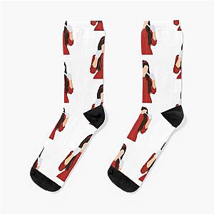 Lana Del Rey red dress Socks