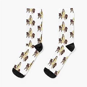 Lana Del Rey Blue Banisters Socks