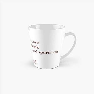 Chemtrails Over the Country Club lana del rey lyrics sticker pack Tall Mug