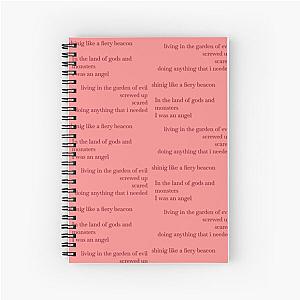 lana del rey gods and monsters lyrics born to die Spiral Notebook