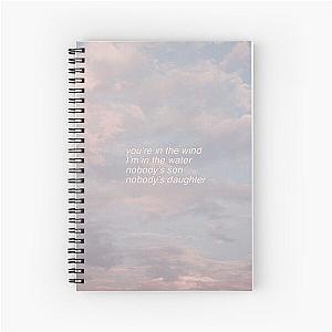 Chemtrails Over the Country Club lana del rey Spiral Notebook