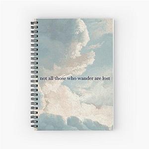 Chemtrails Over the Country Club lana del rey lyrics aesthetic Spiral Notebook