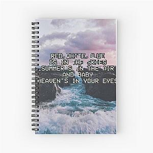 Lana Del Rey Lyrics Spiral Notebook