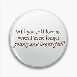 Young and Beautiful Lana del Rey lyrics Pin