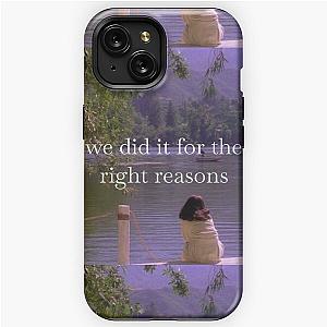 lana del rey yosemite chemtrails over the country club  iPhone Tough Case