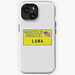 Lana Del Rey Waffle House Name Tag iPhone Tough Case
