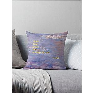 lana del rey cinnamon girl nfr Throw Pillow