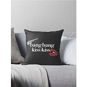 Lana Del Rey - bang bang kiss kiss Throw Pillow