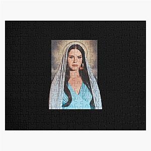 Lana Del Rey Mary Painting Jigsaw Puzzle