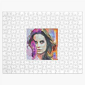 portrait of Lana Del Rey  Jigsaw Puzzle