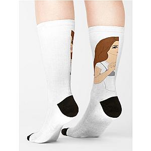 Lana Del Rey Comic Book Style Sock Premium Merch Store