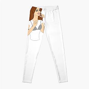 Lana Del Rey Comic Book Style Legging Premium Merch Store