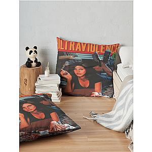 Lana Del Doing Pulp Fiction Throw Pillow Premium Merch Store