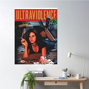 Lana Del Doing Pulp Fiction Poster Premium Merch Store